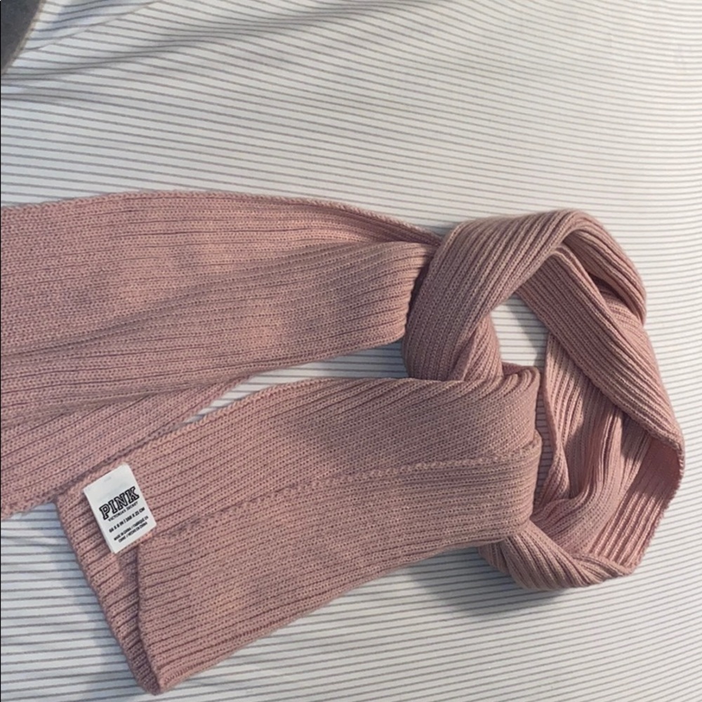 Pink scarf